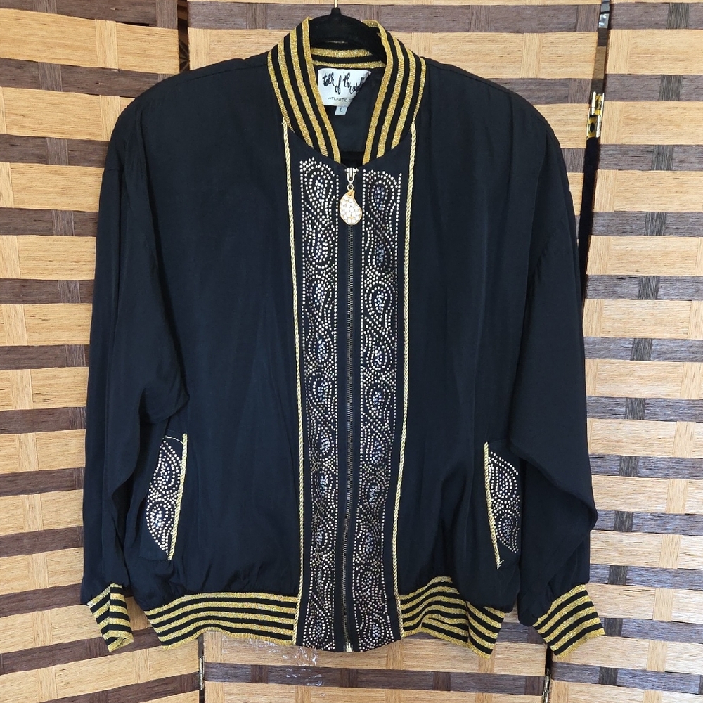 Talk Of The Walk Atlantic City Vintage Jacket Zip Up